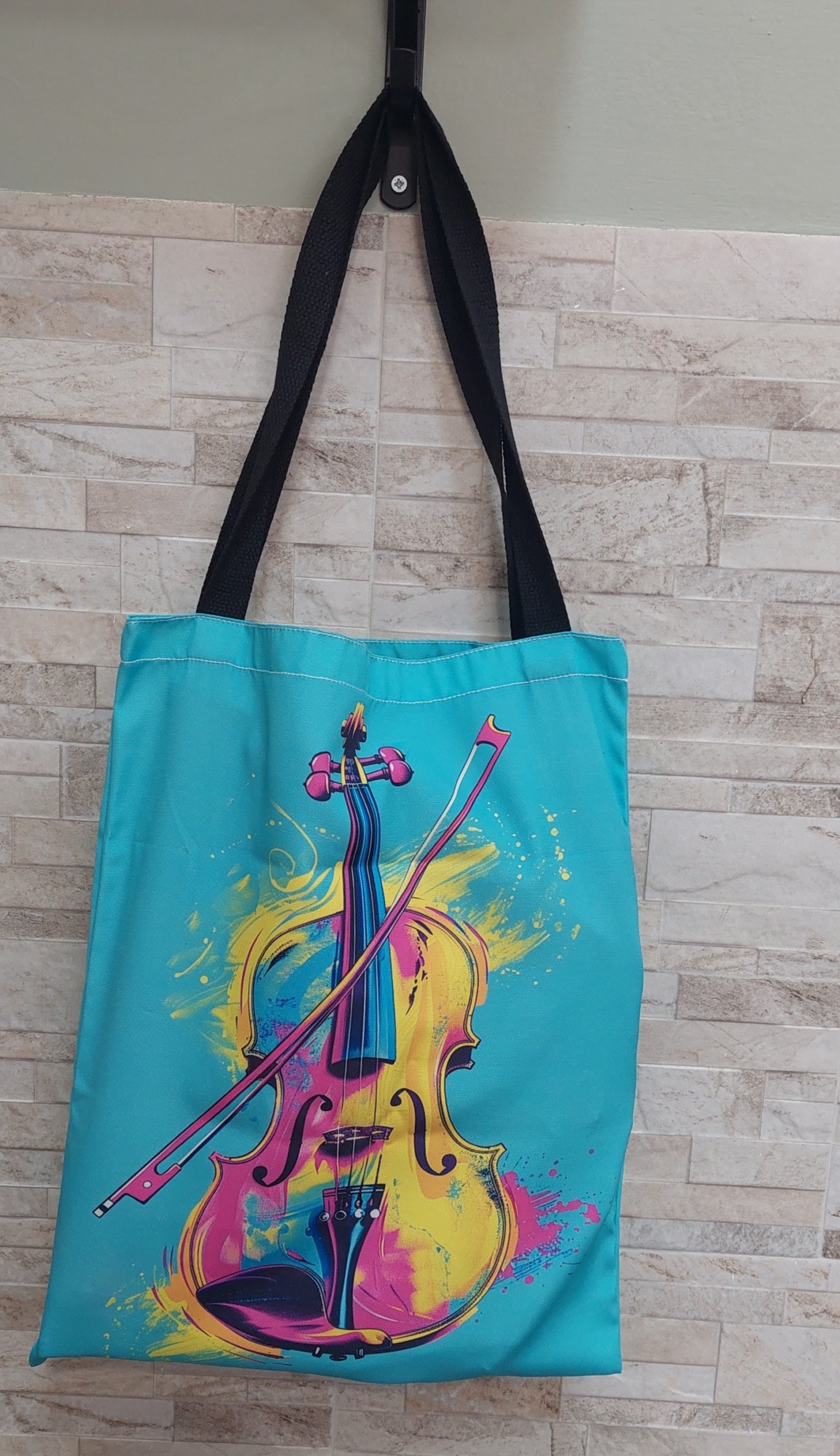 Borsa in tessuto - Violino